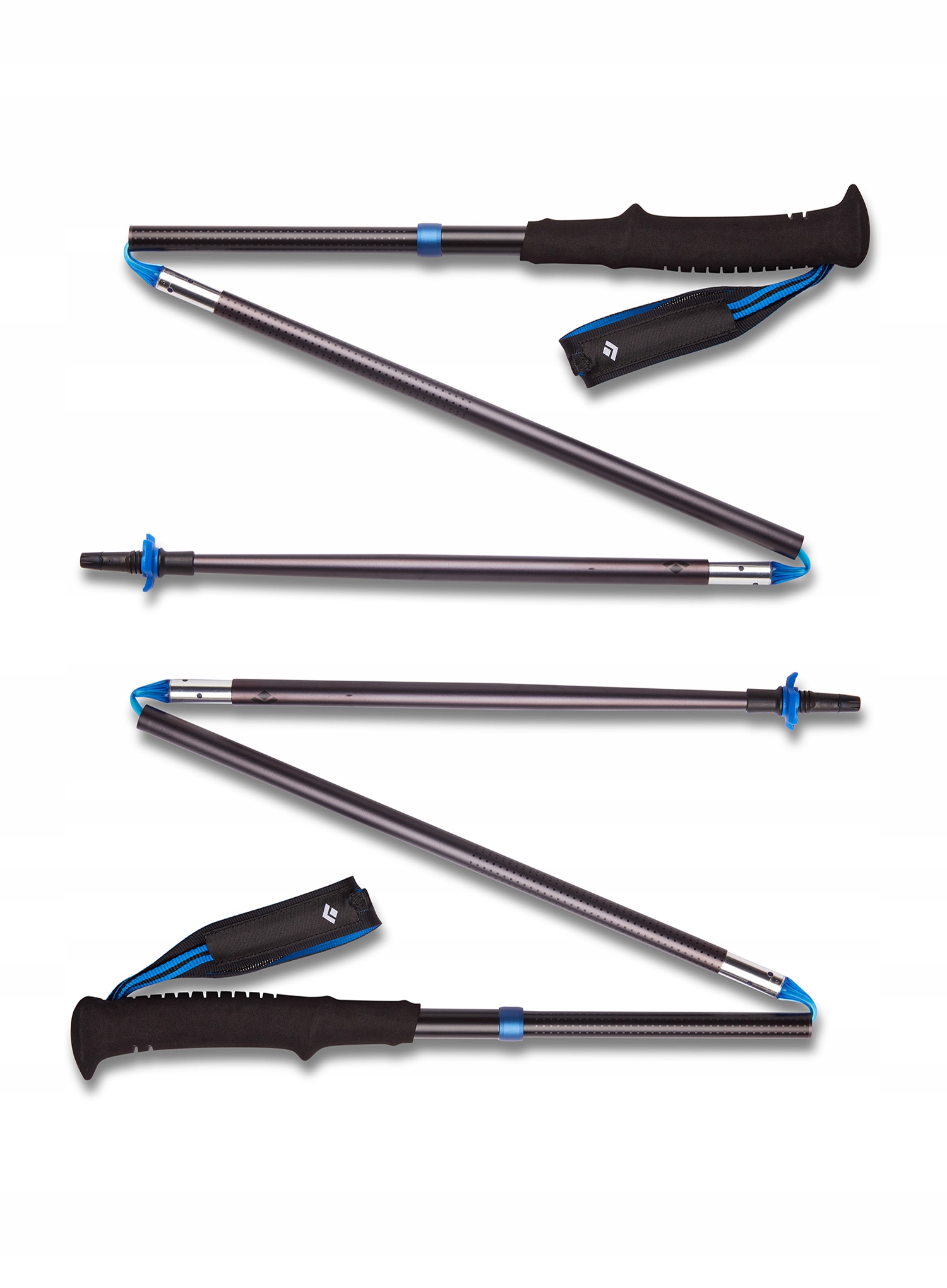 Běžecké hole Black Diamond Distance Z Poles průměr 100 cm