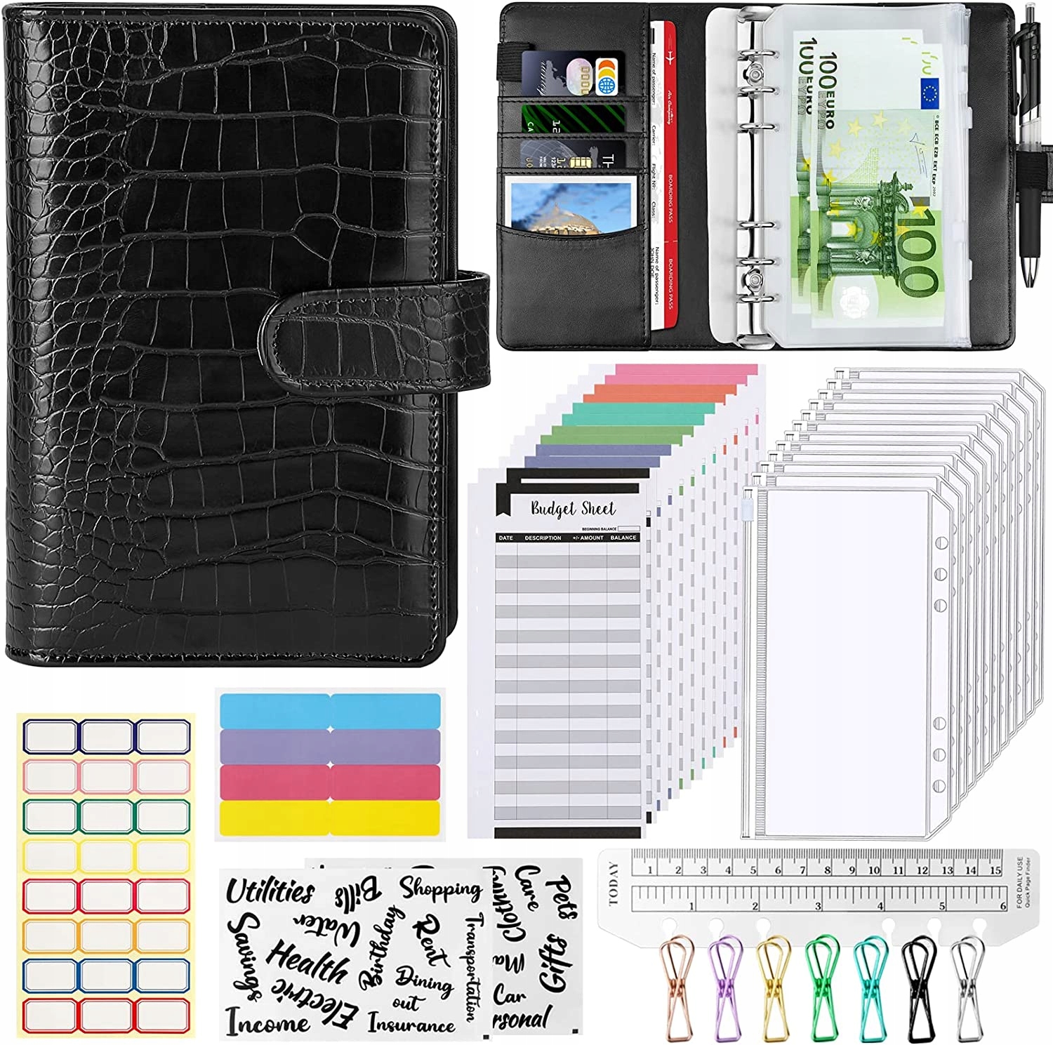 Planer budżetu A6, książeczka oszczędnościowa