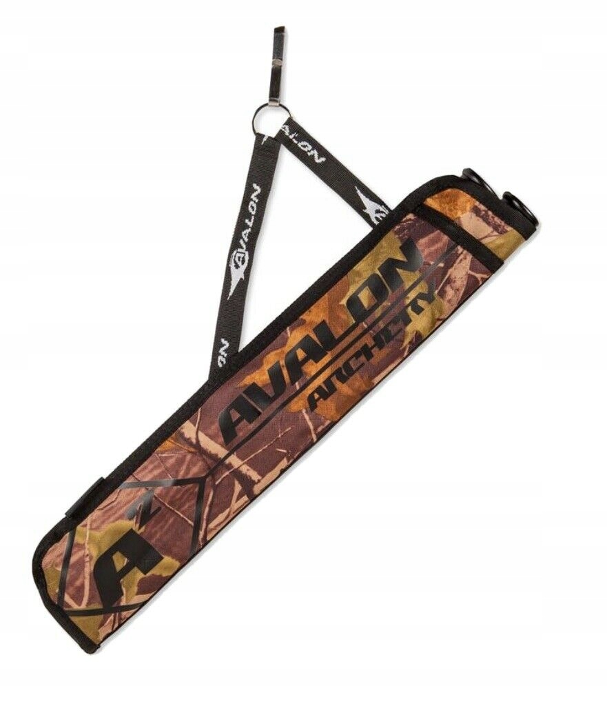 Kolčan na šípy do lukostřeleckého luku maskáčový kamufláž spona do pasu rukojeť