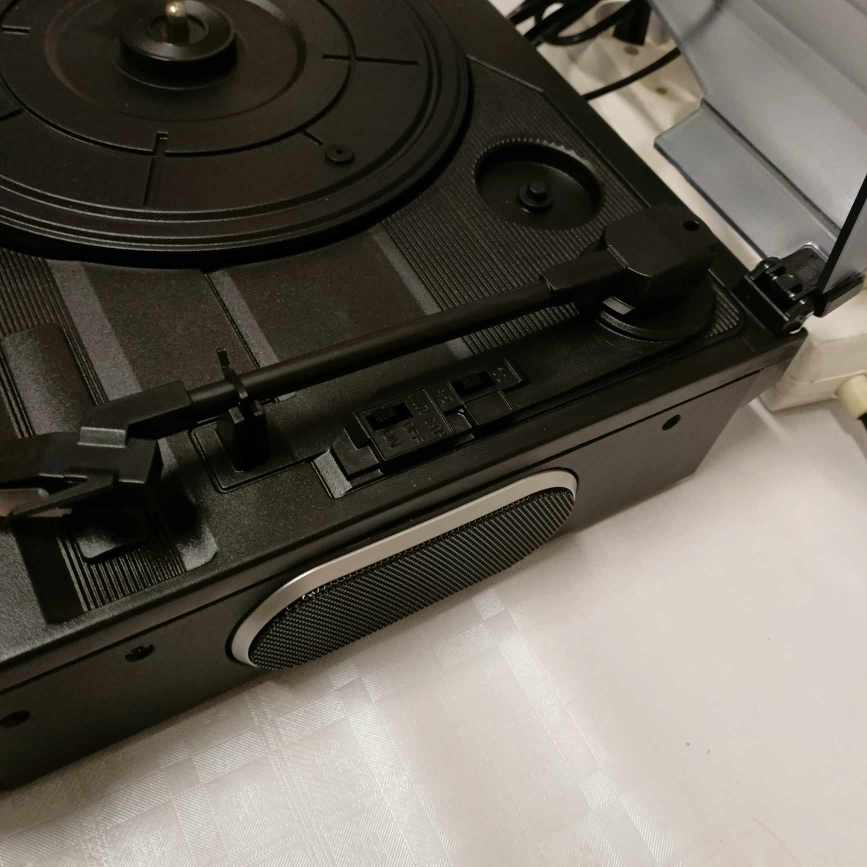 GRAMOFON Auna TT-928 czarny Wbudowany przedwzmacniacz nie