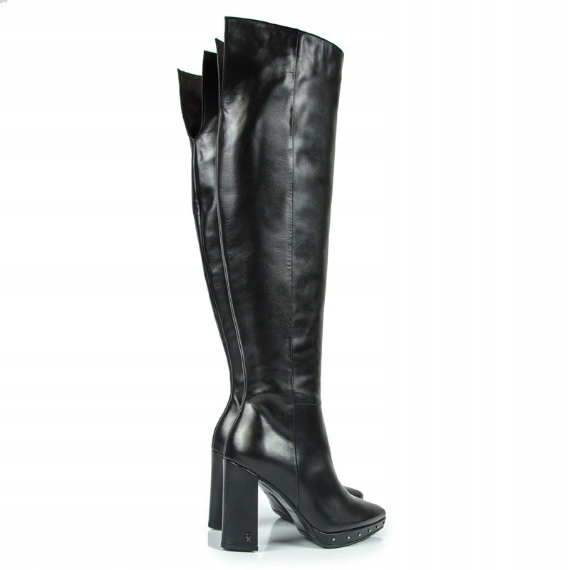 CARINII B4603 KLASYCZNE SKÓRA LICO CZARNE 36 Marka Carinii