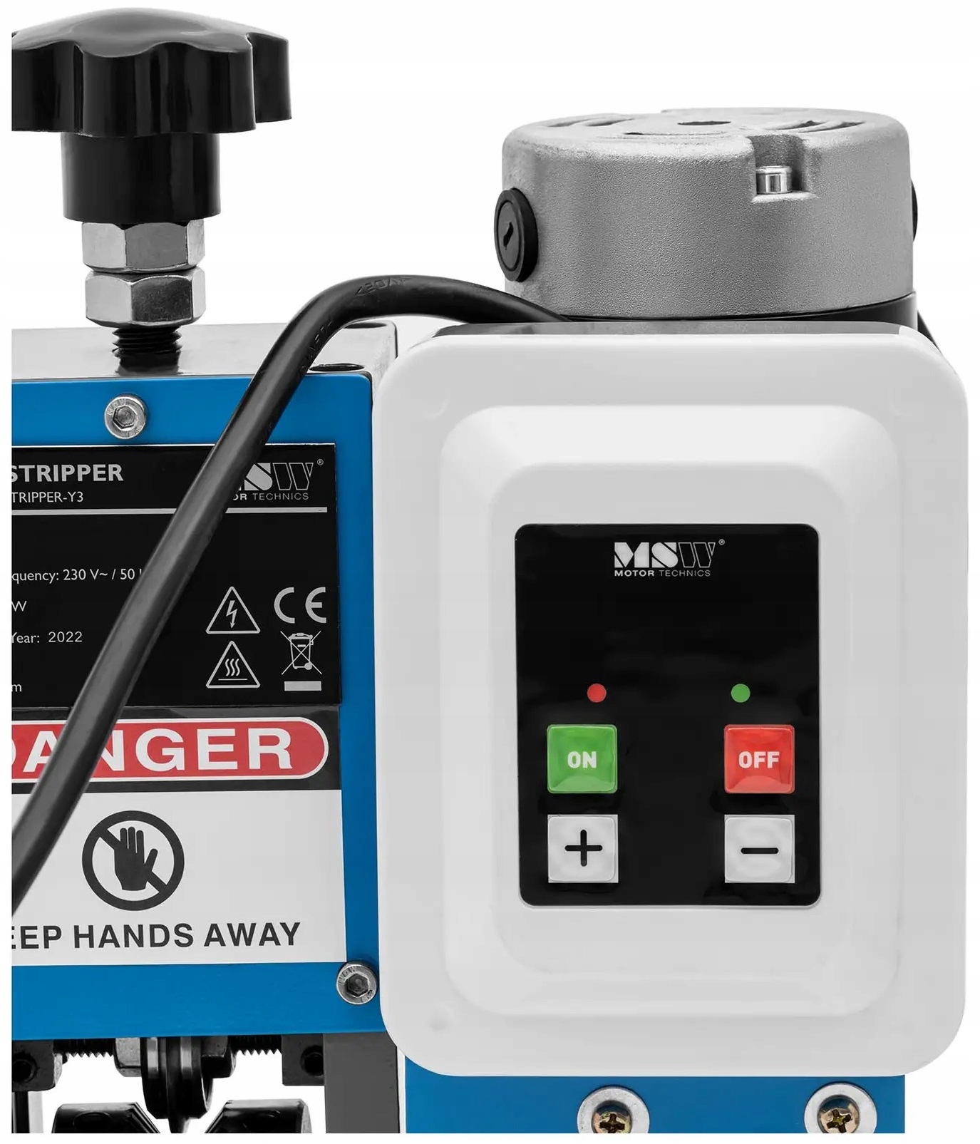 Korowarka odizolowywacz kabli 400W 20 m/min MSW MSW-WIRESTRIPPER-Y 10062268