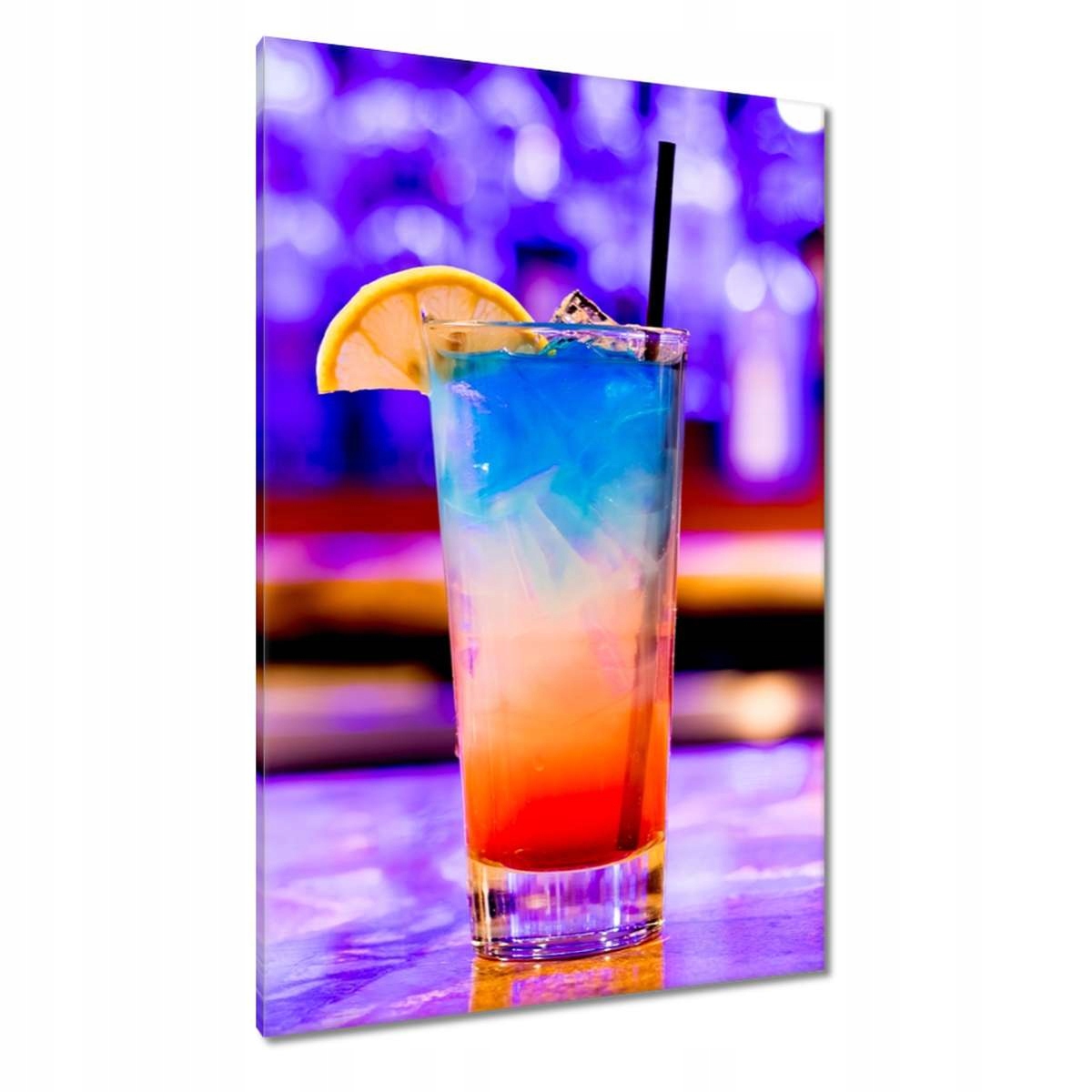 Obrazy 80x120 Barevný nápoj Nápoj