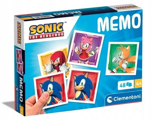 Gra Planszowa Memo Sonic Clementoni