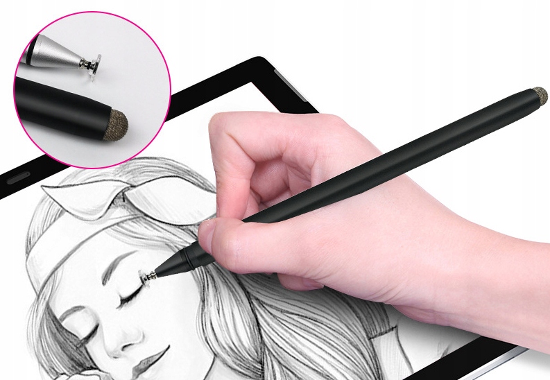 RYSIK do TELEFONU/TABLETU STYLUS PEN DŁUGOPIS Marka Tech-protect