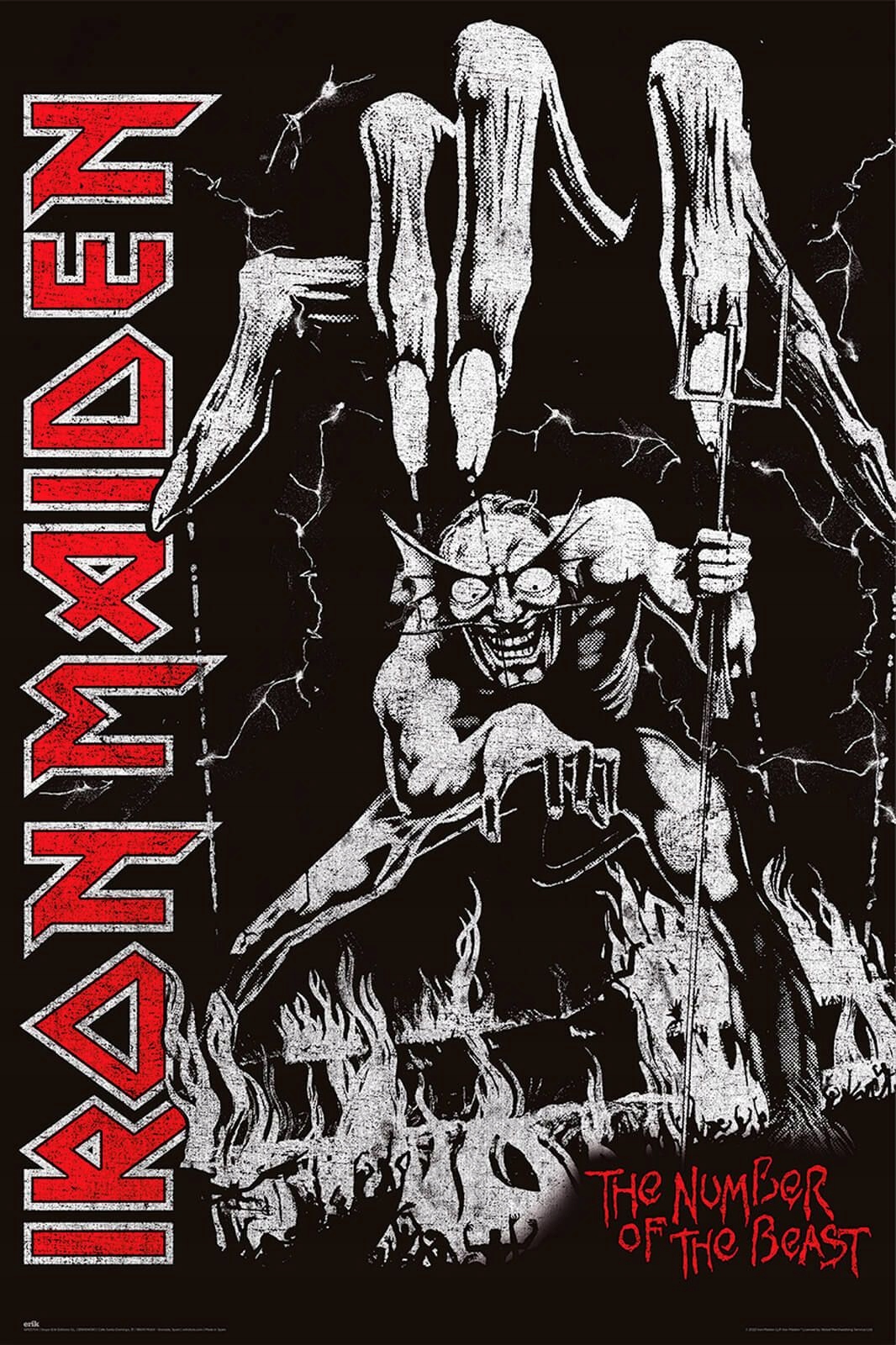 

plakat Iron Maiden dla fana 61x91,5 cm