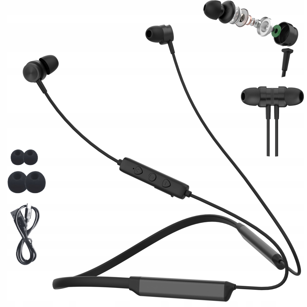 

Słuchawki Sportowe Douszne Bluetooth Manta Olympic
