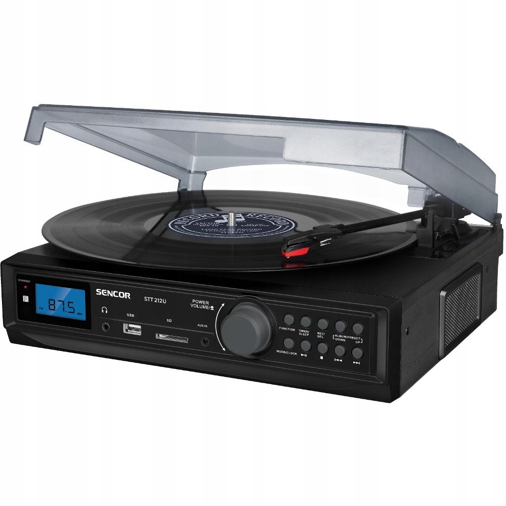 Gramofon s Usb/sd/fm/bt Sencor Stt 212U