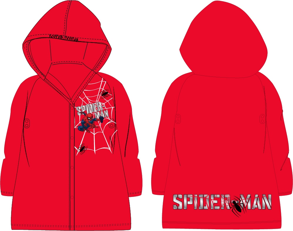 

Płaszcz Przeciwdeszczowy Spiderman 104/110