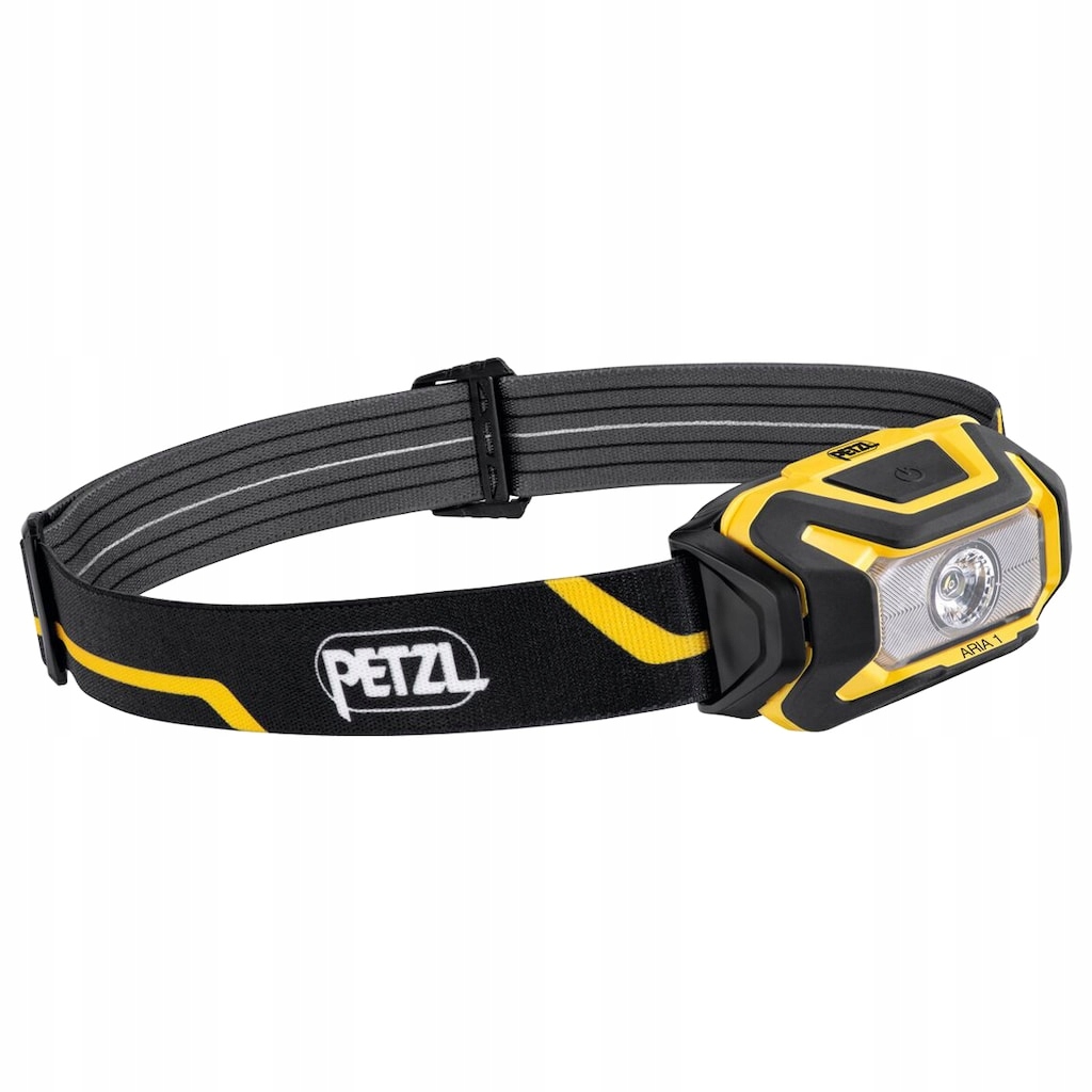 Latarka czołowa Petzl Aria 1 Nowa 350 lm Czarno-żółta z bateriami