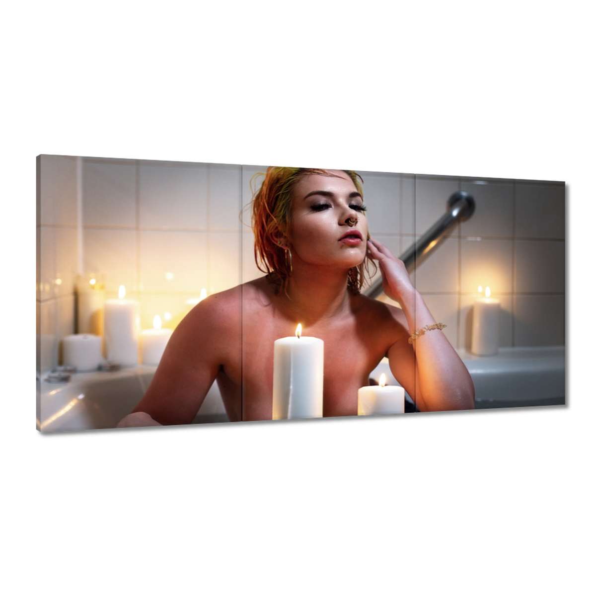 Obrazy 180x90 Dievča Žena
