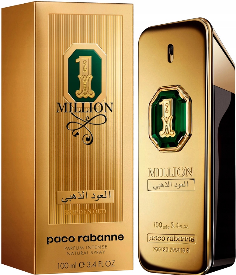 Paco Rabanne 1 Million Golden Oud Intense Parfum – 100 ml