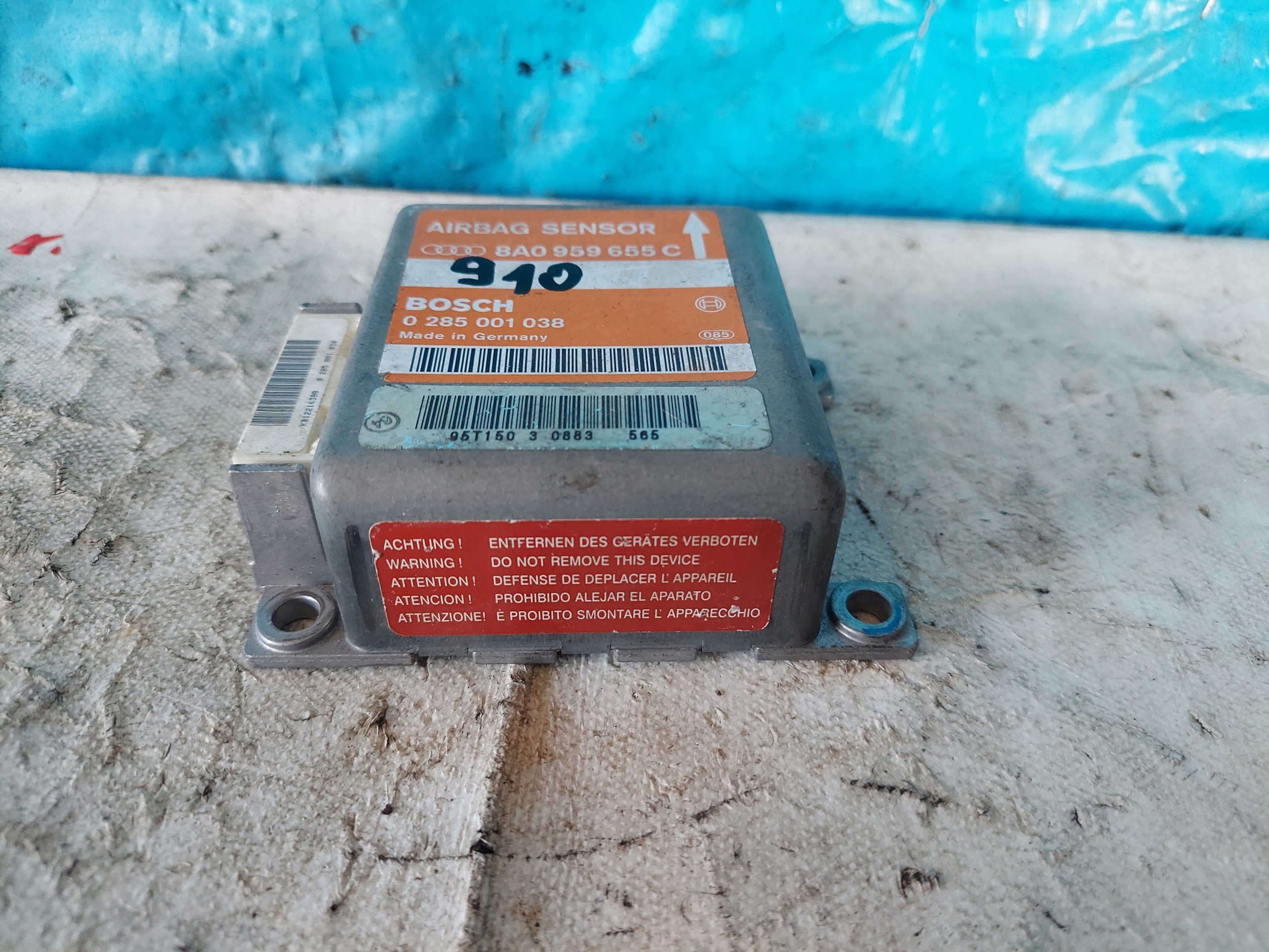 A4 B5 8A0959655C SENSOR airbag