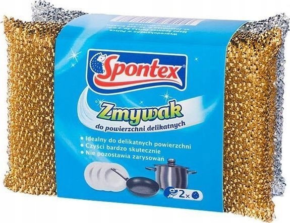 Levně 8 x Kuchyňská myčka Spontex pro jemné povrchy, 2 ks