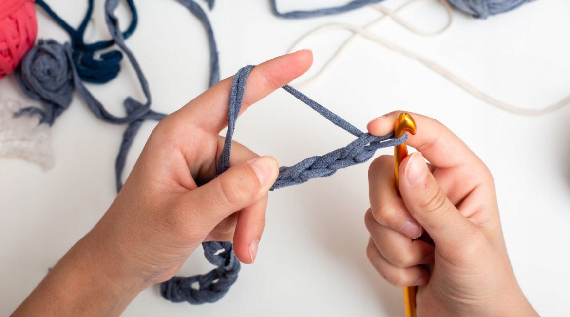 WŁÓCZKA AKRYLOWA SZNUREK DO MAKRAMY MAKRAMA Materiał dominujący akryl i mieszanki