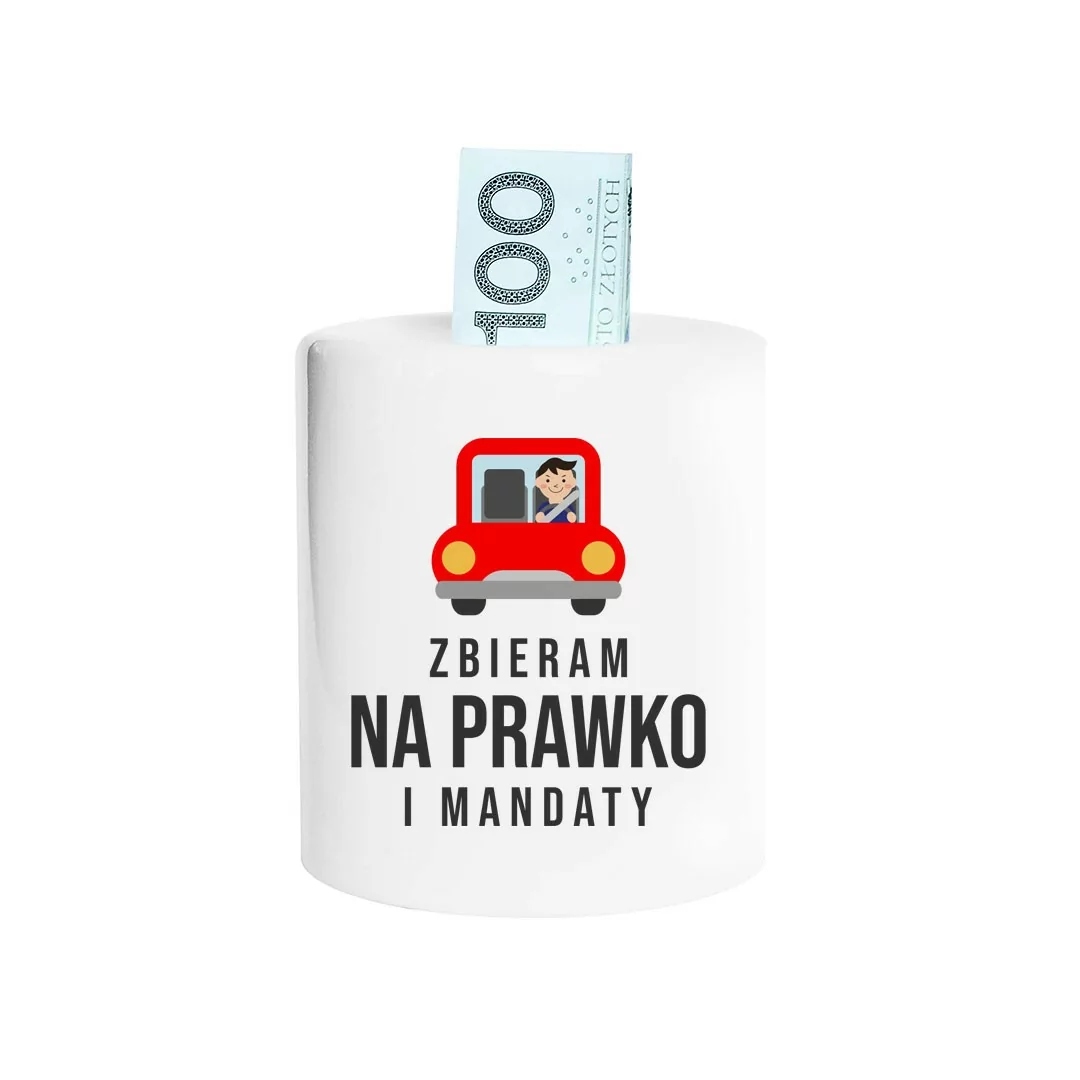 

Zbieram na prawko i mandaty Skarbonka 18