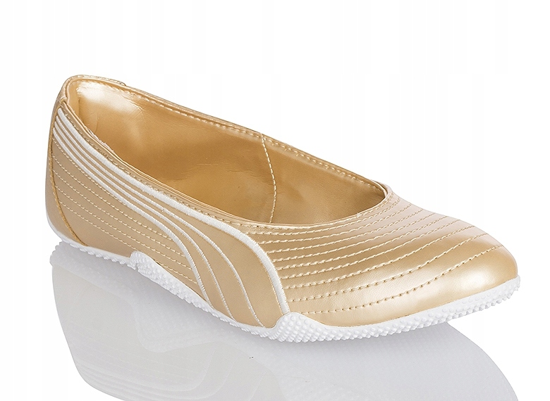 

Puma buty damskie baleriny balerinki złote 38