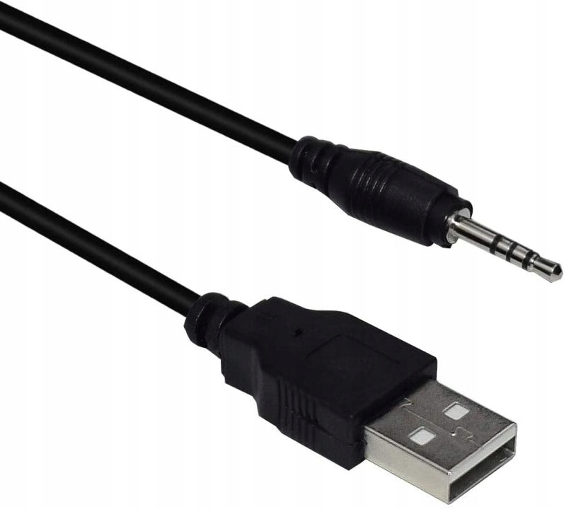 Kabel USB 2.0 do Mini Jack 3,5mm Aux 60 cm Marka WulkanCenPL