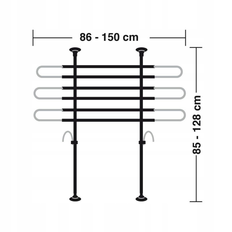 PRZEGRODA BAGAŻNIKA KRATKA SIATKA DO SAMOCHODU AUTA PRZEWOŻENIA PSA GRG-2 EAN (GTIN) 8000692604144