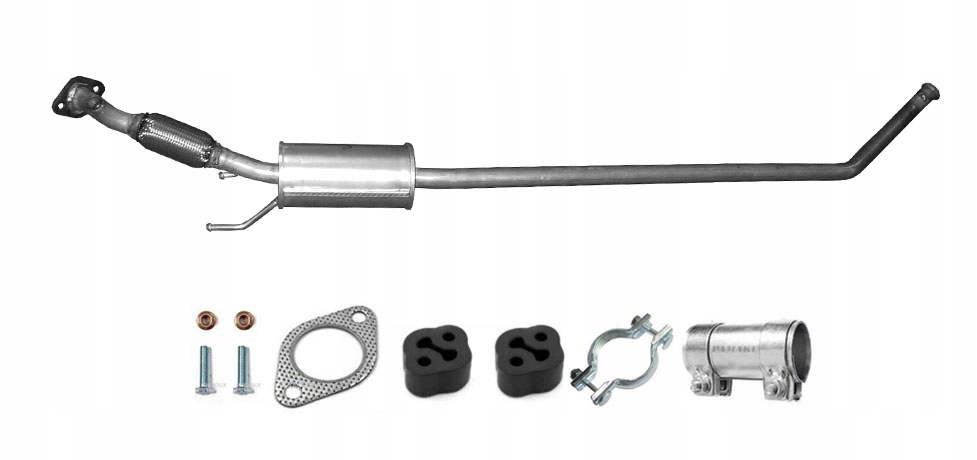 Kia Picanto II 1.0i 51kW (od roku 2011) Tlumič