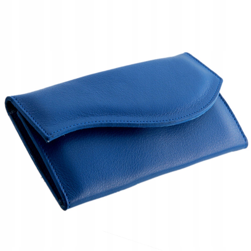 Manikúrní sada Nickel kožená na druk 5 ks modrá