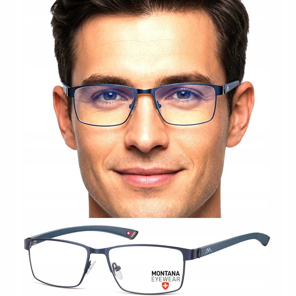 Okulary Oprawki Męskie Damskie Oryginalne Montana Ce Soczewka Demo