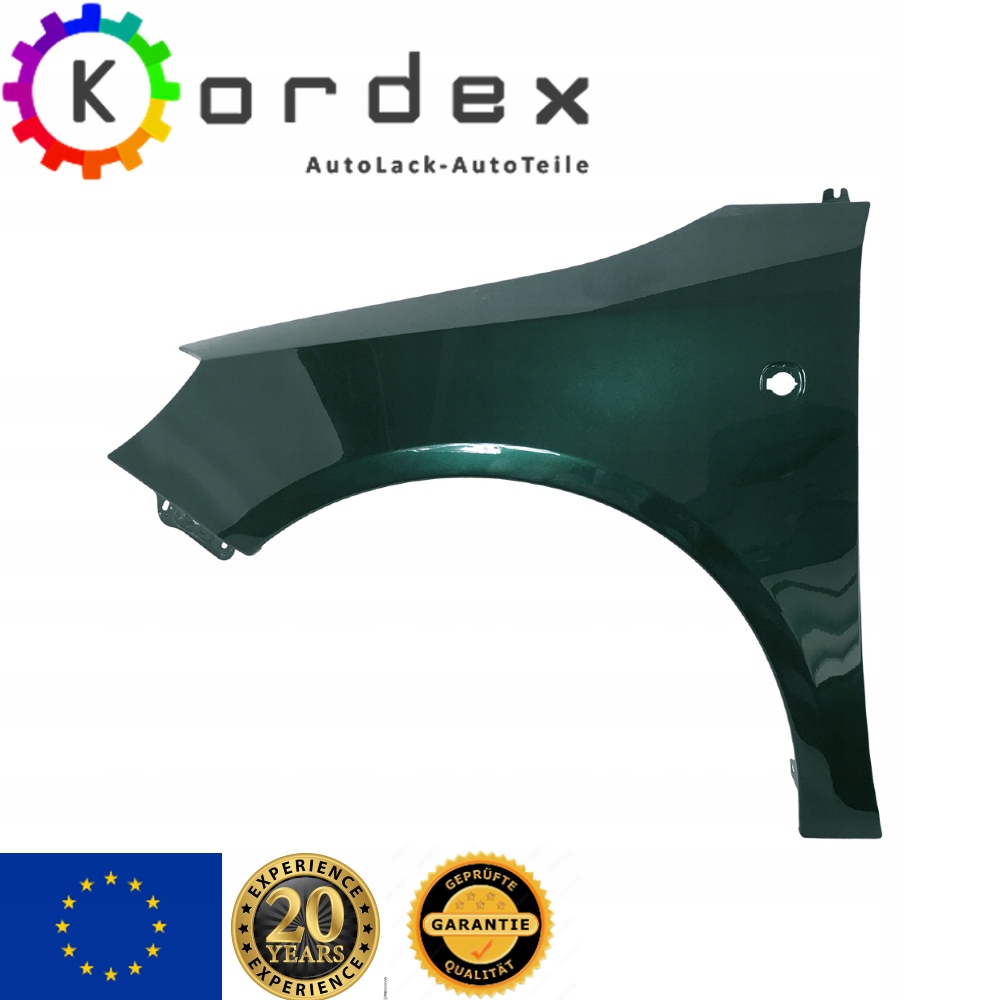 Blatník Škoda Fabia II 5J Roomster Barva 9572 07-15 Levý Přední