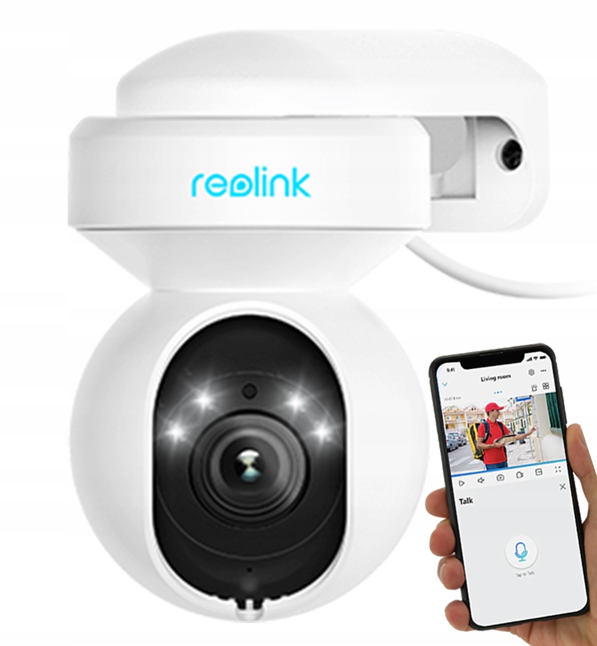Kamera obrotowa Wifi Reolink E540 5MPx Analityka Śledzenie