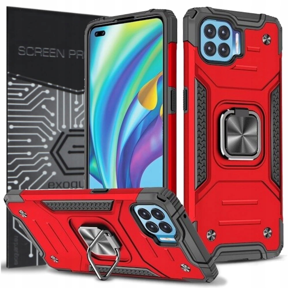 

Case Etui Pancerne+szkło do Oppo Reno 4 Lite