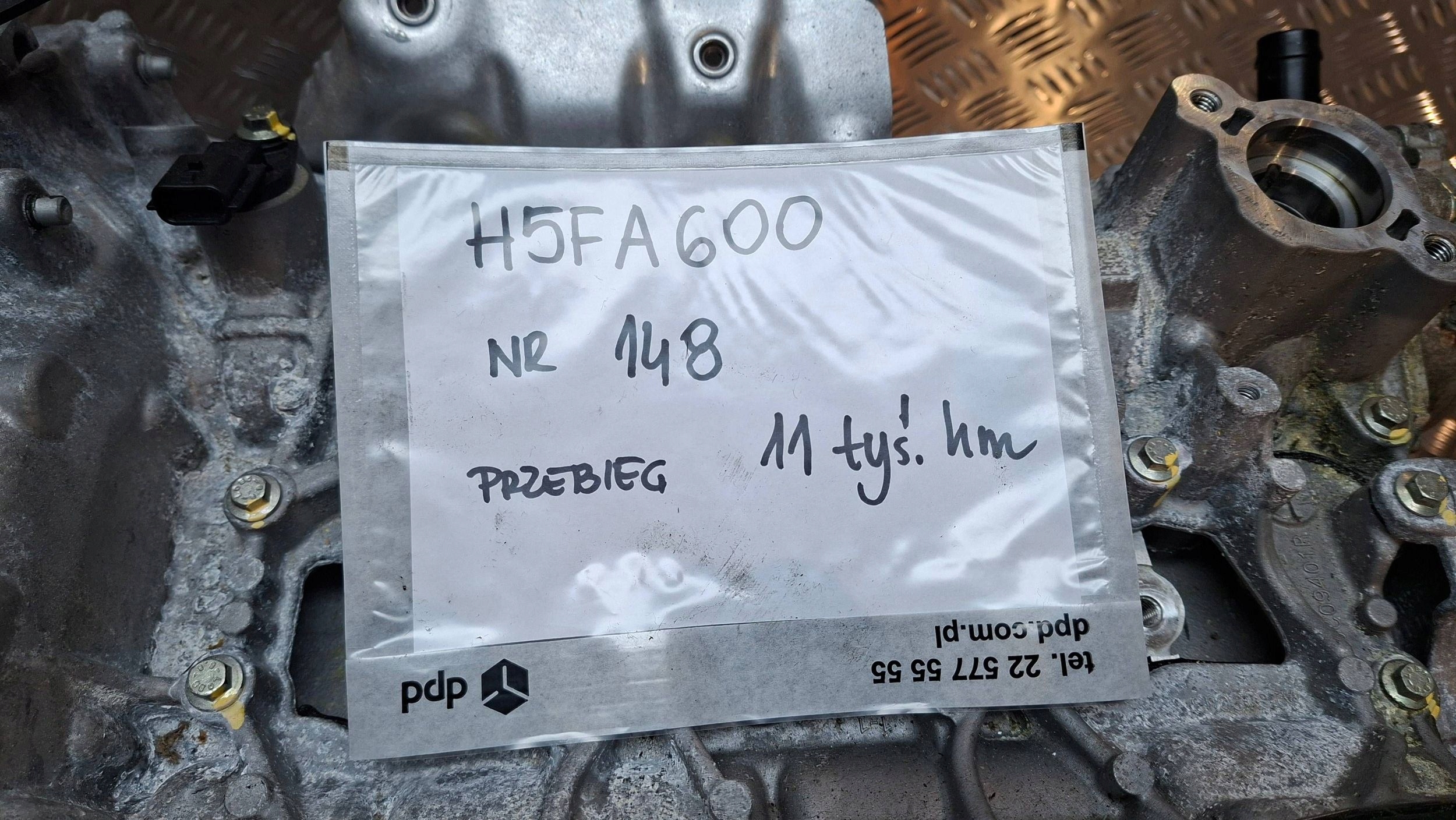 engine H5FA600 RENAULT AUSTRAL 1.2 TCE E-TECH 2022