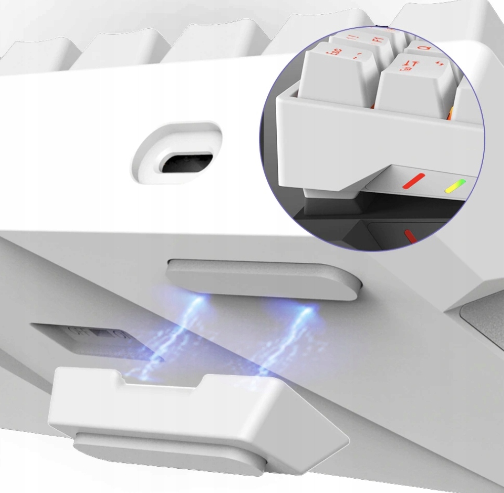 KLAWIATURA MECHANICZNA 65% 70% RK71 RED HOTSWAP Producent RK Royal Kludge