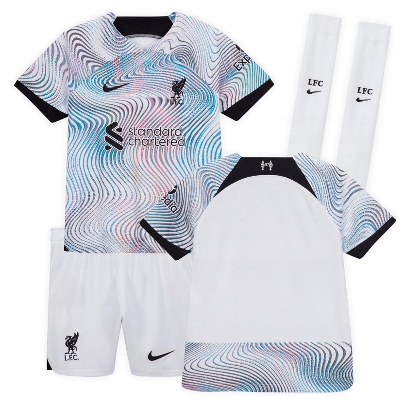 Dětský fotbalový komplet Nike Fc Liverpool 2022 DN2756-101 L 116-122 cm