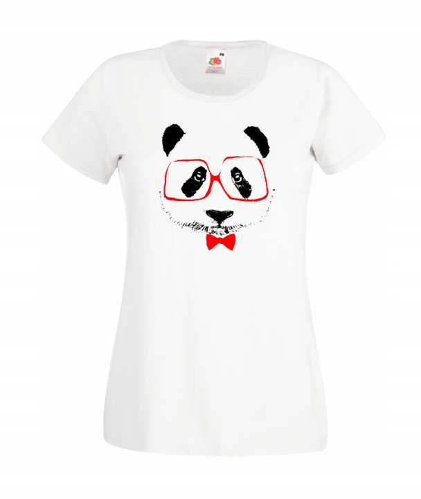 

S Koszulka Damska Panda Miś Misie Bądź Sobą Wzór