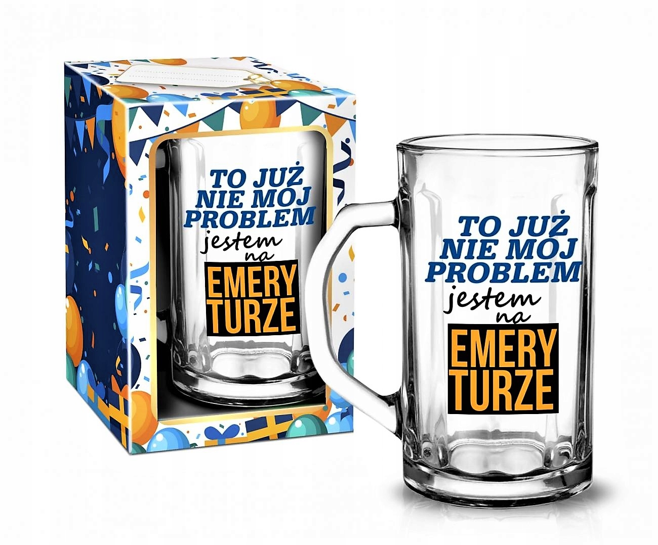 

Śmieszny Kufel Do Piwa Dla Emeryta 500ml