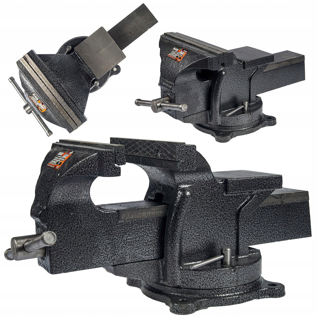 IMADŁO ŚLUSARSKIE 150 MM OBROTOWE Z KOWADŁEM 360 BLACK