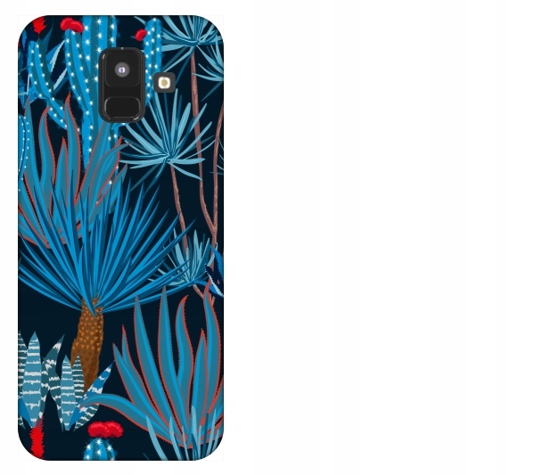 

Etui pokrowiec Samsung Galaxy A6 2018 Kaktus tropi