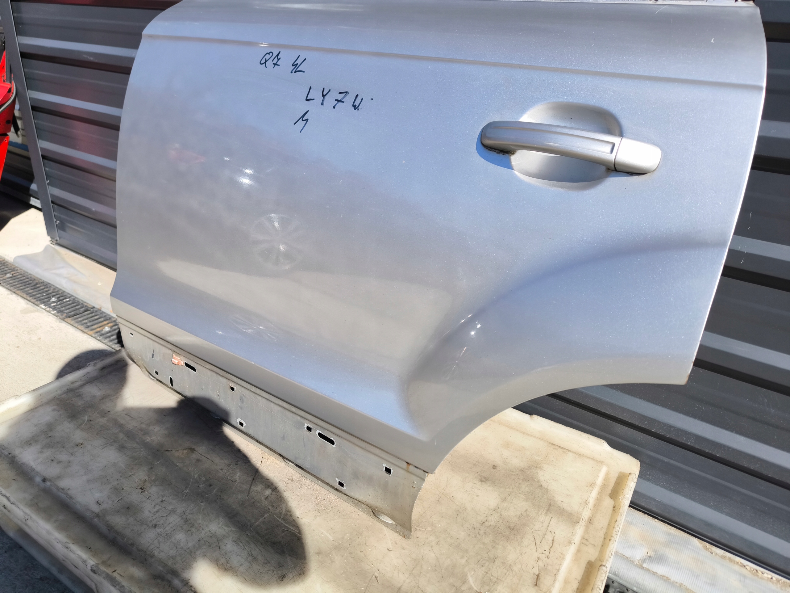 door left rear part AUDI Q7 4L LY7W 2005-2014