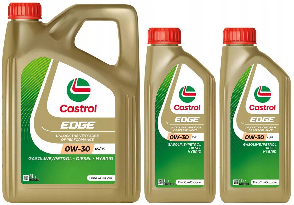 Motorový Olej Castrol Edge 0W30 A5/B5 Volvo 95200377 6 L