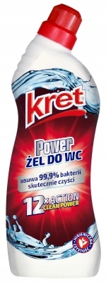

Kret Power żel do mycia wc 750g