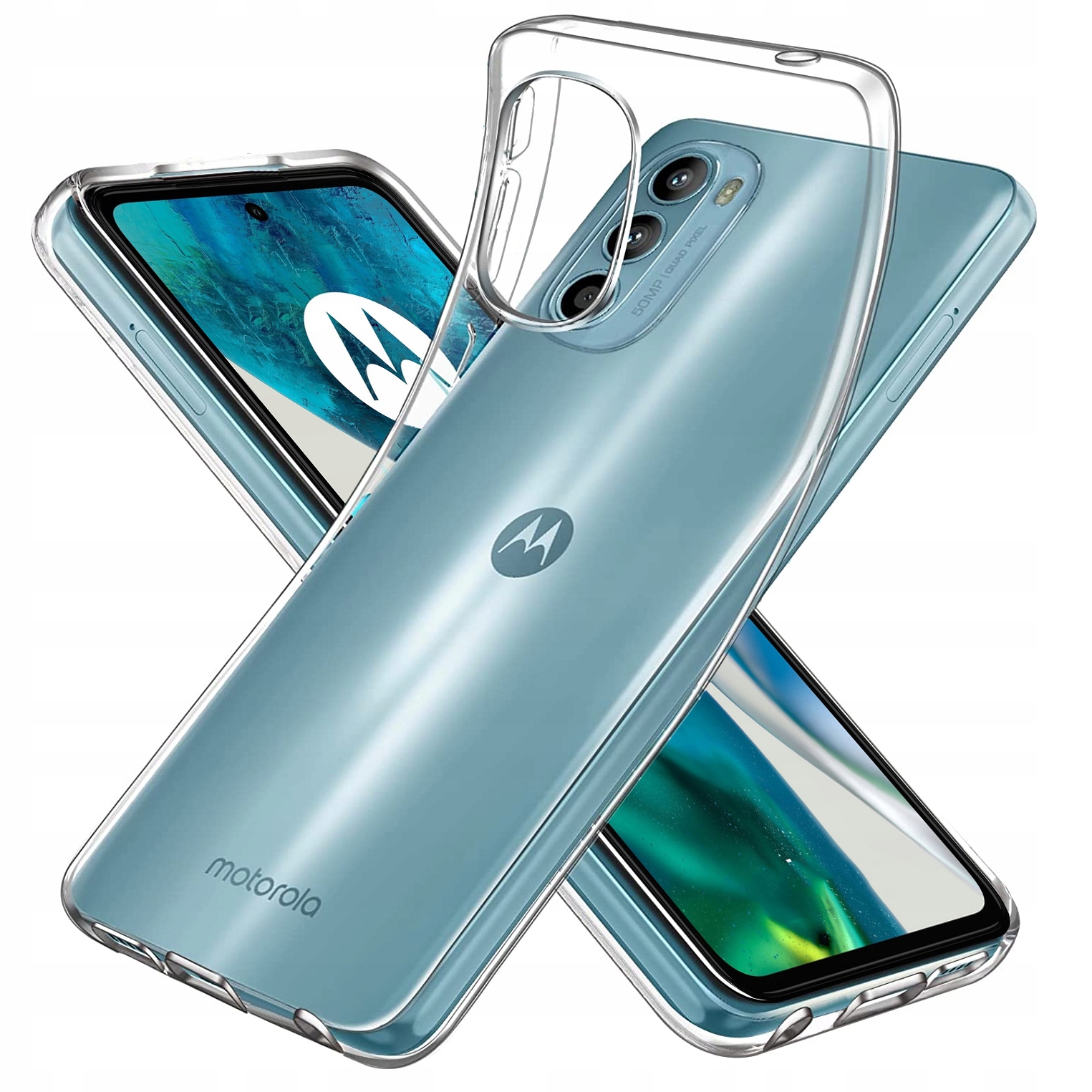 

Etui do Motorola Moto E32 E32s Slim Case Szkło
