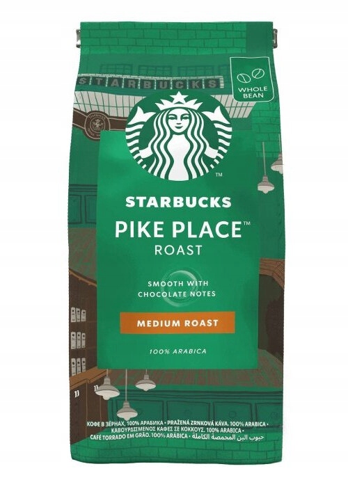 Levně Starbucks Pike Place Roast Káva zrnková 450 g