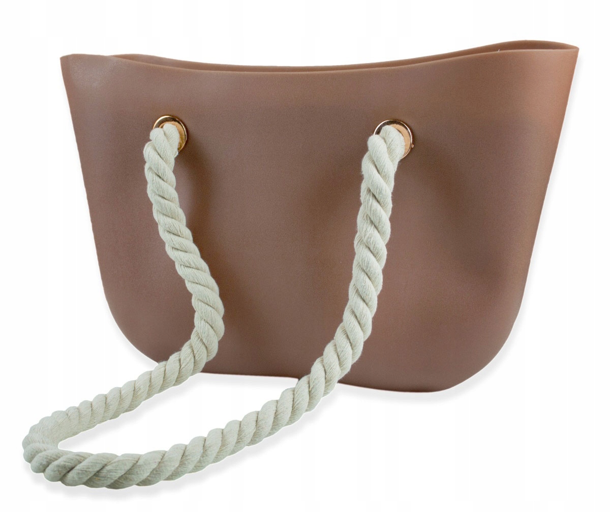 O TORBA GUMOWA TOREBKA HOBO JELLY SHOPPER BAG TGLB