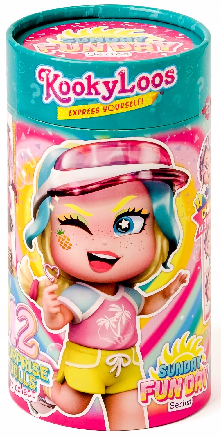 

Kookyloos Seria 2 Laleczka Niespodzianka W Tubie