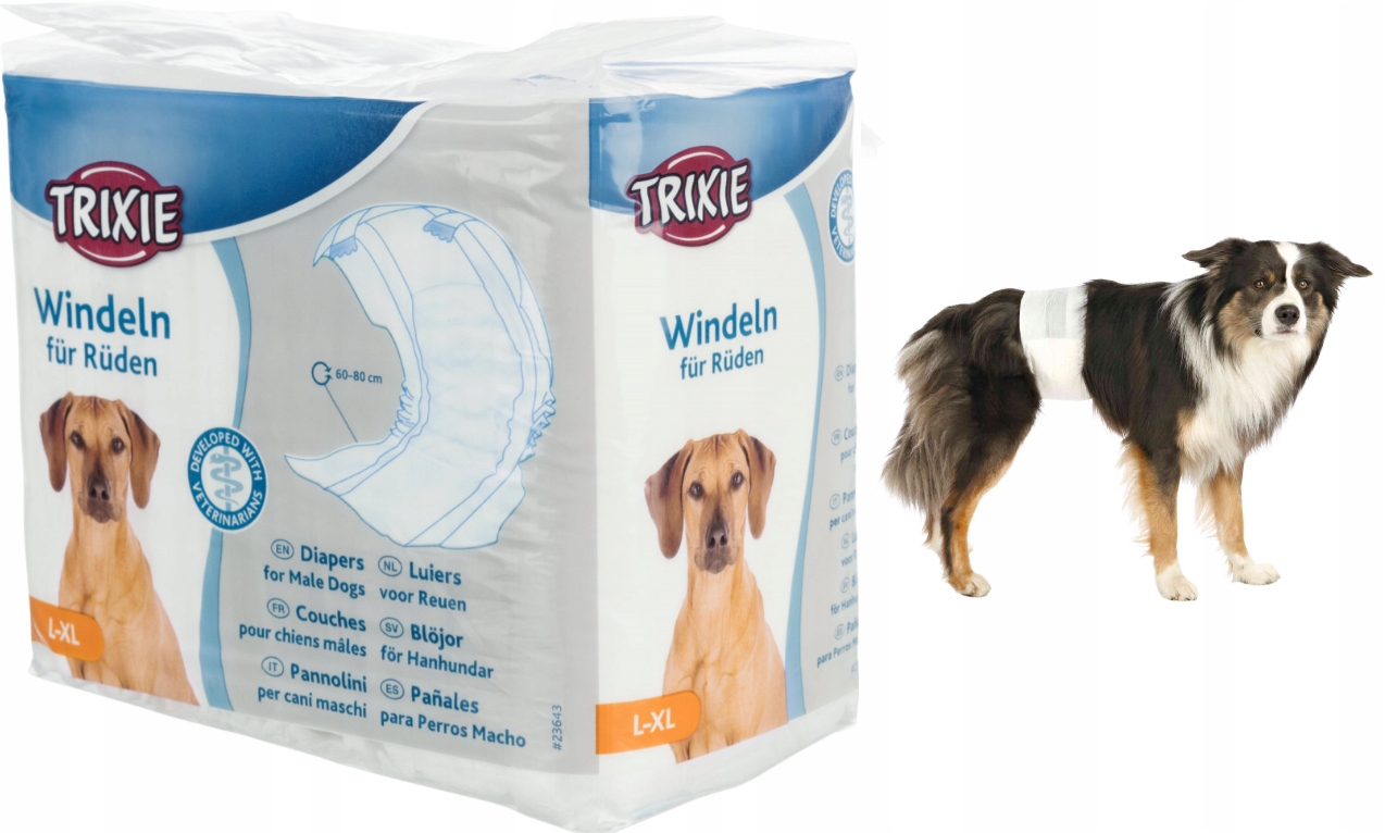 

Trixie Pieluchy dla Psów Dorosłych L/XL 12szt.