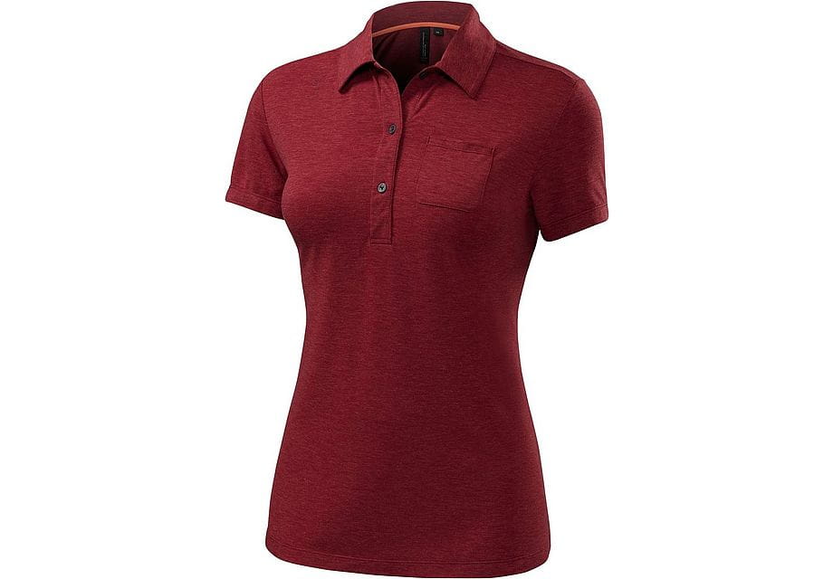 Tričko Specialized Dámské Utility Polo Burgun S