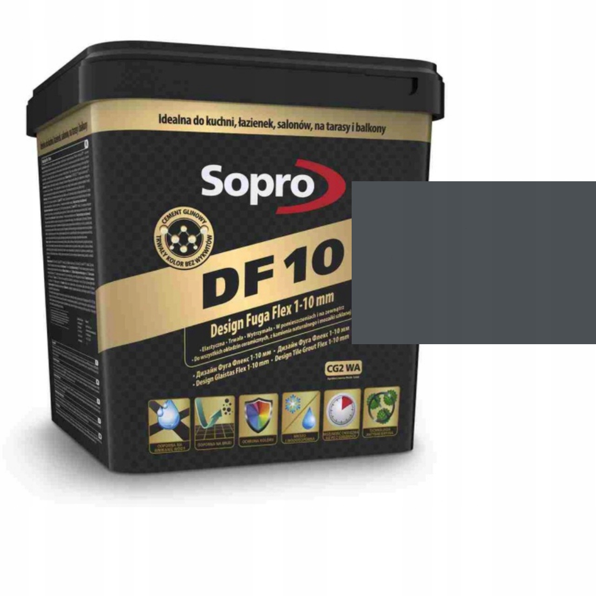 

Sopro fuga DF10 (66) 5kg Antracyt