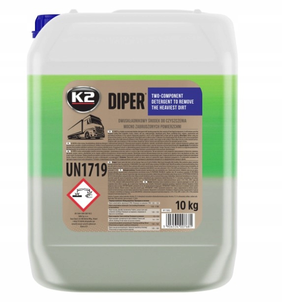 K2 DIPER SILNA DWUSKŁADNIKOWA AKTYWNA PIANA 10KG