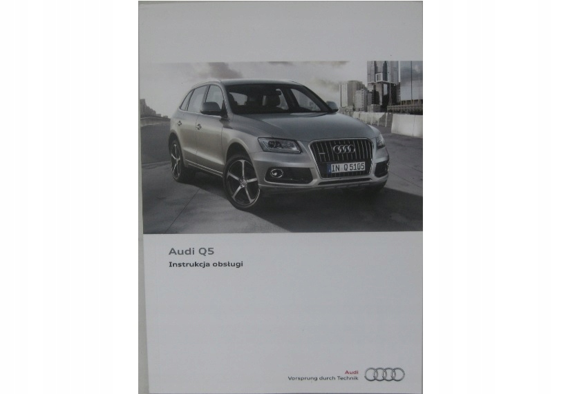 Audi Q5 и 2012-2016 польский цвет руководство книга!