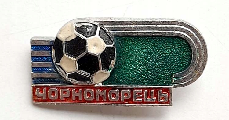 Odznaka Czernomorec Odessa stadion z piłką