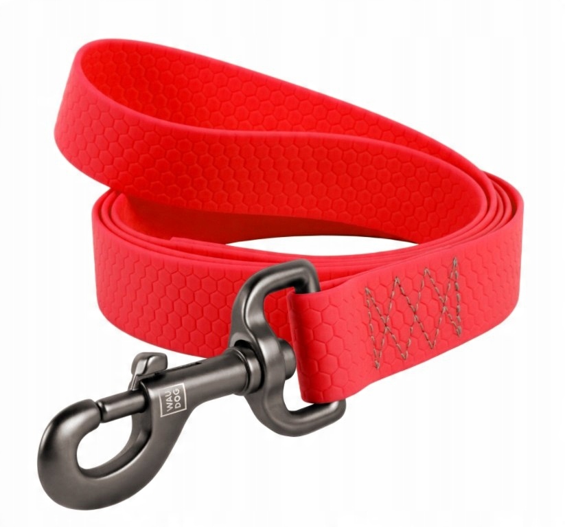 

Collar Waudog Waterproof Smycz 183/2 cm Czerwona